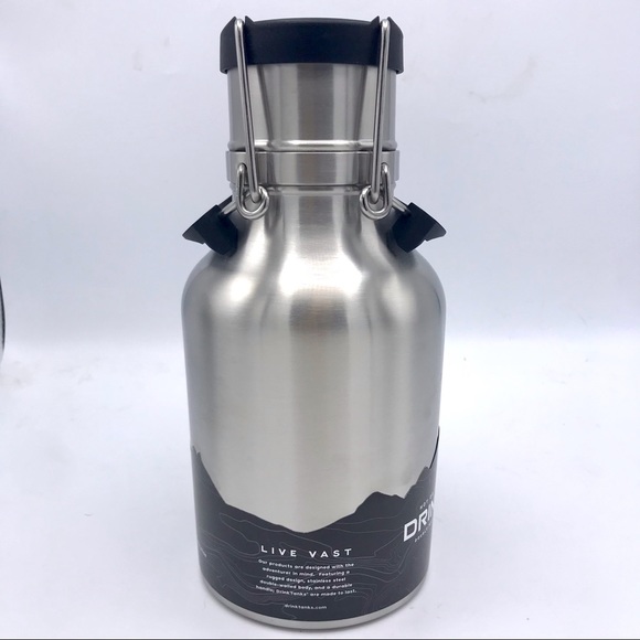 DrinkTanks 32 oz Stainless Growler NWT - Picture 5 of 10